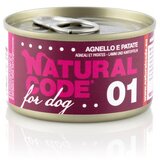 Natural Code dog konzerva za pse - Lamb and Potatoes 90g Cene