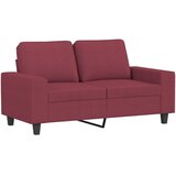  2-dijelni set sofa crvena boja vina od tkanine | shoptok.hr