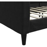  Dnevni krevet crni 80 x 200 cm od tkanine | Eponuda.com
