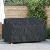 vidaXL Pokrivač za vrtnu klupu Crna 165 x 70 x 65 / 94 cm 420D tkanina | shoptok.hr