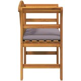  Klupa s ružama Prirodna 68,5 x 46 x 82,5 cm Čvrsto drvo akacije | shoptok.hr