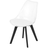Mark stolica - prozirne / crne noge x 2 | shoptok.hr