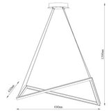  solea 43 visilica 40W 3000/4000/6000K crna dim | Eponuda.com