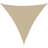  Sjenica od oksford tkanine trokutasta 3,6 x 3,6 x 3,6 m bež | shoptok.hr