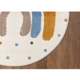 FD Oker rumena/slonokoščena otroška preproga ø133 cm Joyful Gold – | Shoptok.si