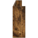  Polica za časopise s policom Dimljeni hrast 100 x 12 x 30 cm | shoptok.hr