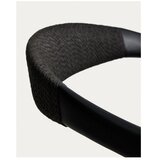 Kave Home Črn jedilni stol z nasloni za roke Derile – | Shoptok.si