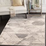 Conceptum Hypnose motto 4482 greybeigebrown carpet (120 x 180) Cene