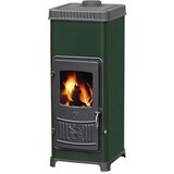 Plamen Kamin na drva Dora 10 N (7 kW, Kapacitet grijanja prostorije: 180 m³, Zelene boje, Lijevano željezo) | shoptok.hr