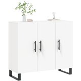  Komoda bijela 90x34x80 cm od konstruiranog drva | Shoptok.si