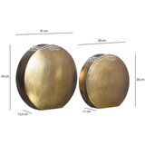 Livetastic Set Dekorativnih Vaz Goldie, 2 Kos | Shoptok.si