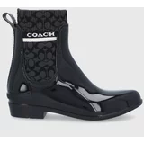 Coach Gumene čizme Rivington za žene, boja: crna, G5254