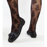 Gemre Black ballet flats with decorative flower Mateja | shoptok.hr
