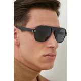 Versace Sončna očala moški, črna barva