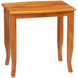  Nesting bočni stolovi 3 pcs Prirodna Čvrsto mahagonijsko drvo | shoptok.hr
