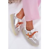 Boto Low Women's Sports Shoes Silver Zelevelis | shoptok.hr
