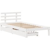  Okvir kreveta s ladicama bez madraca bijeli 90x200 cm | shoptok.hr