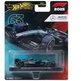 hot wheels premium: mercedes-amg petronas formula 1 tim br. 63 autić 1/64