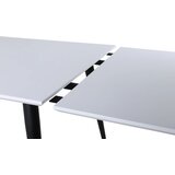 Venture Home Jimmy rastezljivi pravokutni blagovaonski stol 195 × 90 cm, bijeli | shoptok.hr