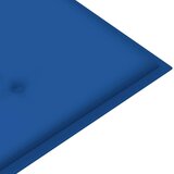  Jastuk za vrtnu klupu plavi 200 x 50 x 3 cm od tkanine Oxford | shoptok.hr