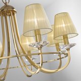  Kolarz 330.88.8C - Kristalni luster na lancu IMPERIAL 8xE14/60W/230V zlatna | Eponuda.com