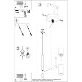  Visilica WEZYR 1 crna | shoptok.hr