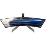 AOC agon pro PD34 porsche design gaming monitor - 86.4cm (34"), uwqhd (3440 x 1440), qd-oled, 1800R, 240Hz, 0.03ms (gtg), adaptive sync, g-sync kompatibilen, HDR400, usb-c pd 65W, usb razdelilnik, 2x hdmi 2.1, 1x dp 1.4 - PD34 | Shoptok.si