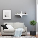 Hanah home zidna polica susen, 90x45x20 cm, bela | ePonuda.com