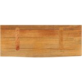 Stolna Mizna plošča z naravnim robom 70x20x3,8 cm trden mangov les, (21411602) | Shoptok.si