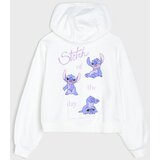 Sinsay Majica s kapuljačom na patentni zatvarač Stitch | shoptok.hr
