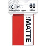 Ultra PRO Matte Eclipse Small Desk Protector Sleeves 60 - Apple Red | Eponuda.com