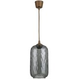 Brilagi LED luster na sajli R GLASS 1xE27/60W/230V, prečnik 14 cm, braon/dimno-siva | Eponuda.com