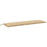  Jastuci za vrtnu klupu 2 kom svjetlosivi 180x50x7 cm tkanine | shoptok.hr