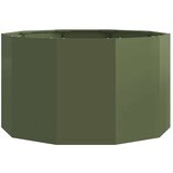  Sadilica Maslinasto zelena 90 x 90 x 50 cm Čelik | shoptok.hr