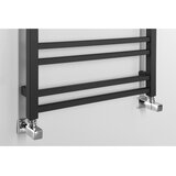 Sapho radijator za kupatilo metro dos 143x55 cm, mat crne boje | Eponuda.com