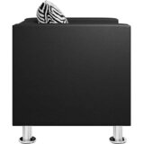  Fotelja od umjetne kože crna | Eponuda.com