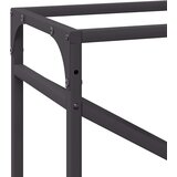  Stalak za drva crni 60x25x100 cm hladno valjani čelik | shoptok.hr