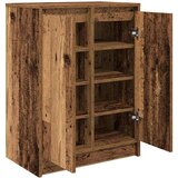 vidaXL Ormarić za cipele boja staro drvo 57x34x76 cm konstruirano drvo | shoptok.hr