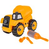 Kamion mikser za beton za sastavljanje 15,5 cm - žuti | shoptok.hr