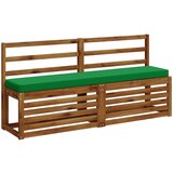  Jastučići za klupe - 2 dijela VUGHT 2 pcs 100% poliester Zelena | shoptok.hr