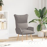 vidaXL Udobna Fotelja Taupe Tkanina | shoptok.hr