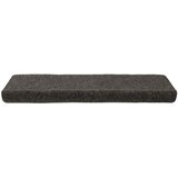  Prostirke za stepenice samoljepljive 15 kom 65x21x4 cm antracit pravokutni rub | shoptok.hr