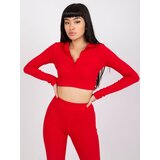 RUE PARIS Blouse-RV-BZ-7563.02-red | Shoptok.si