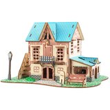 3d drvena slagalica - RETRO HOTEL