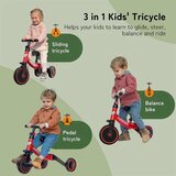 Babykare Zložljiv tricikel, ki se razvija v ravnotežno kolo 1-4 leta, (21382614) | Shoptok.si