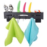  Jaki metalni zidni držač za noževe i rokovnik 40cm | shoptok.hr