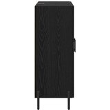  Kreveta Crni hrast 69,5 x 34 x 90 cm Obrađeno drvo i čelik | shoptok.hr