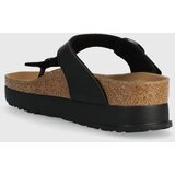 Birkenstock Japonke Papillio Gizeh Platform Vegan Črna | Shoptok.si