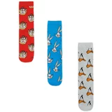 Cropp muški 3-paket čarapa Looney Tunes - Crna 2174Z-99X
