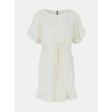 Pieces Cream Dress with Madeira Life - Women | shoptok.hr